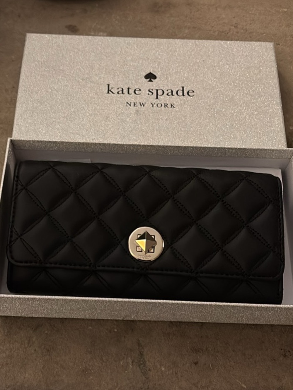 Kate Spade Natalia Boxed Large Turn Lock Wallet